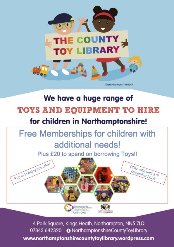 Great offer from the toy library!
