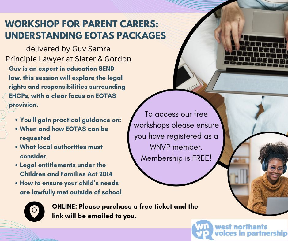 EHCP EOTAS workshop