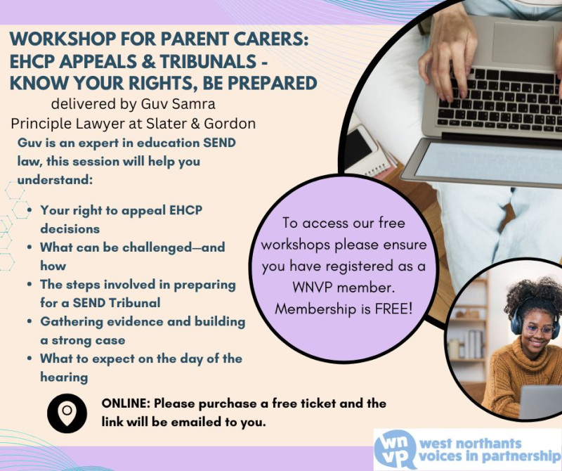 Appeals & Tribunals workshop
